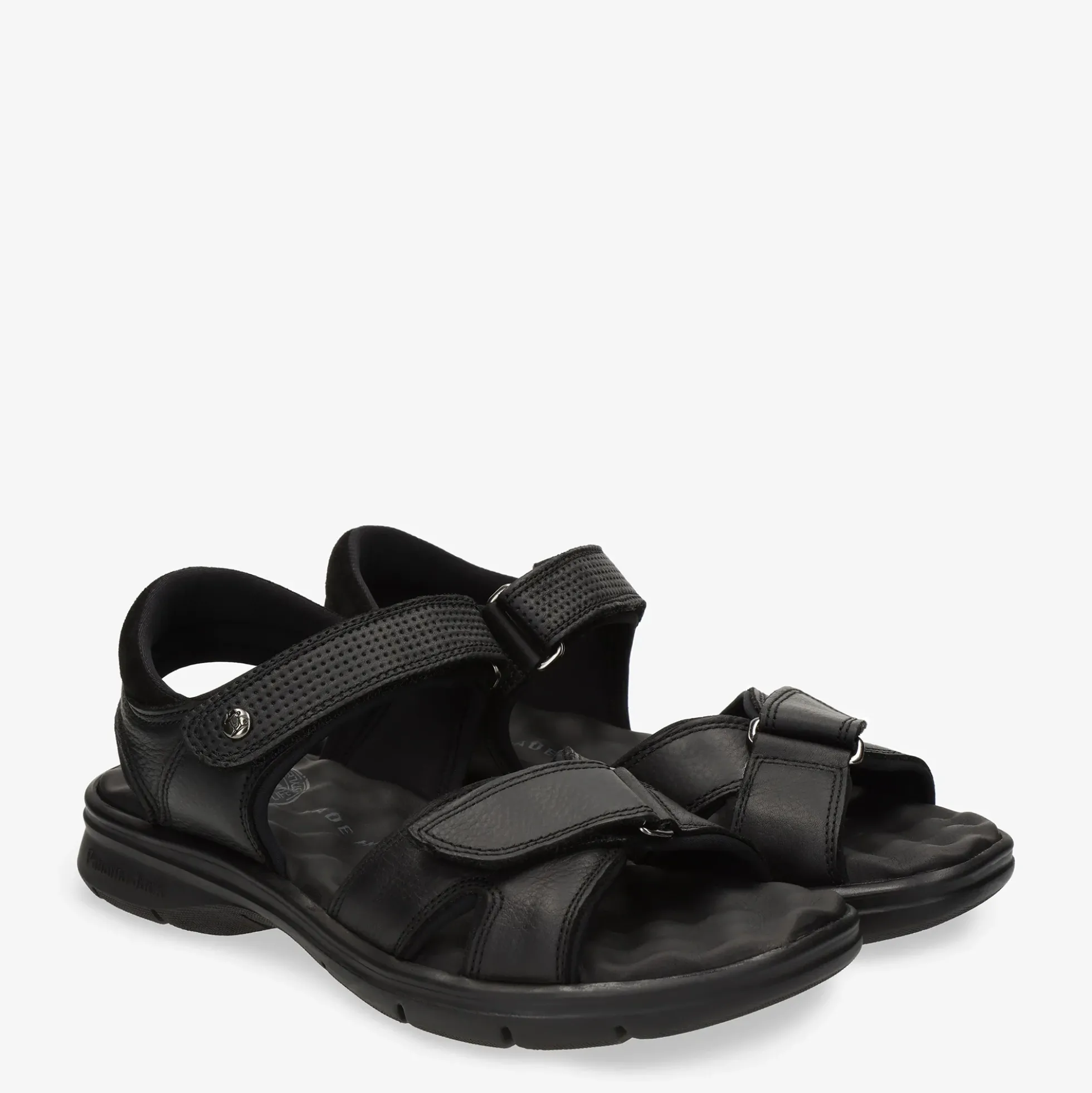 Sanders Sandalias de piel con forro interior de lycra.