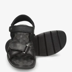 Sanders Sandalias de piel con forro interior de lycra.
