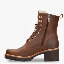 Tibi Botas de piel con forro interior de pelo.