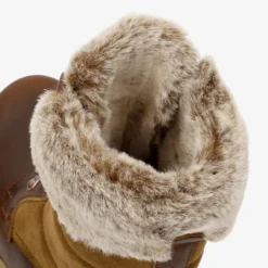 Tuscani Botas de piel con forro interior de pelo.